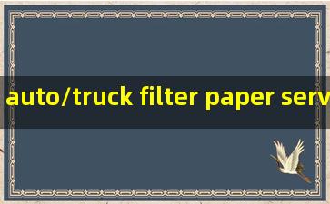 auto/truck filter paper service